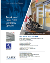 EasyAccess Series 7900 Fire Rated Operator